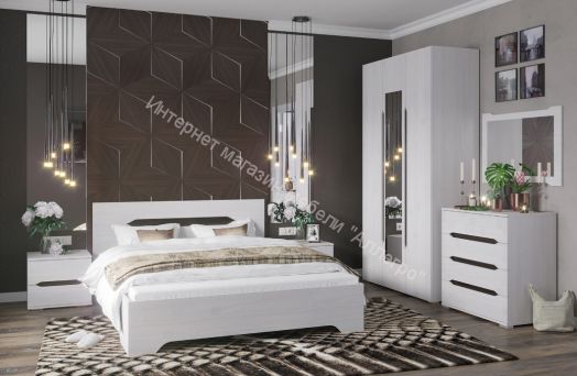 Комод КМ 011 "Валенсия" с 4-мя ящиками