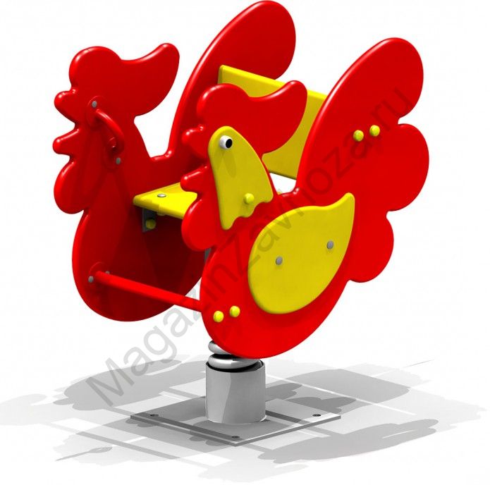 Качалка на пружине "Петушок"