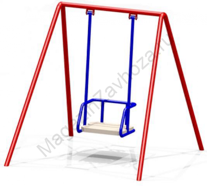 Качели Фанера со спинкой