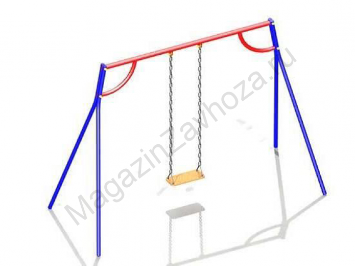 Качели Фанера на цепи