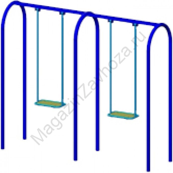 Качели Двойные Без спинки