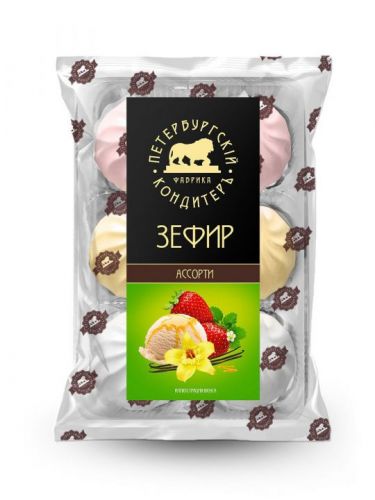 Зефир "Ассорти" 310 гр., Петербургский КондитерЪ