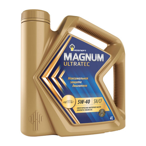 Роснефть Magnum Ultratec 5w40 SN/CF 4л