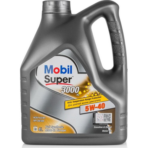 Mobil Super 3000 X1 5w40 4л