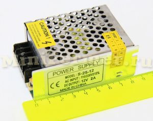 Блок питания 220V AC / 12V DC (2A)