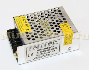 Блок питания 220V AC / 12V DC (2A)