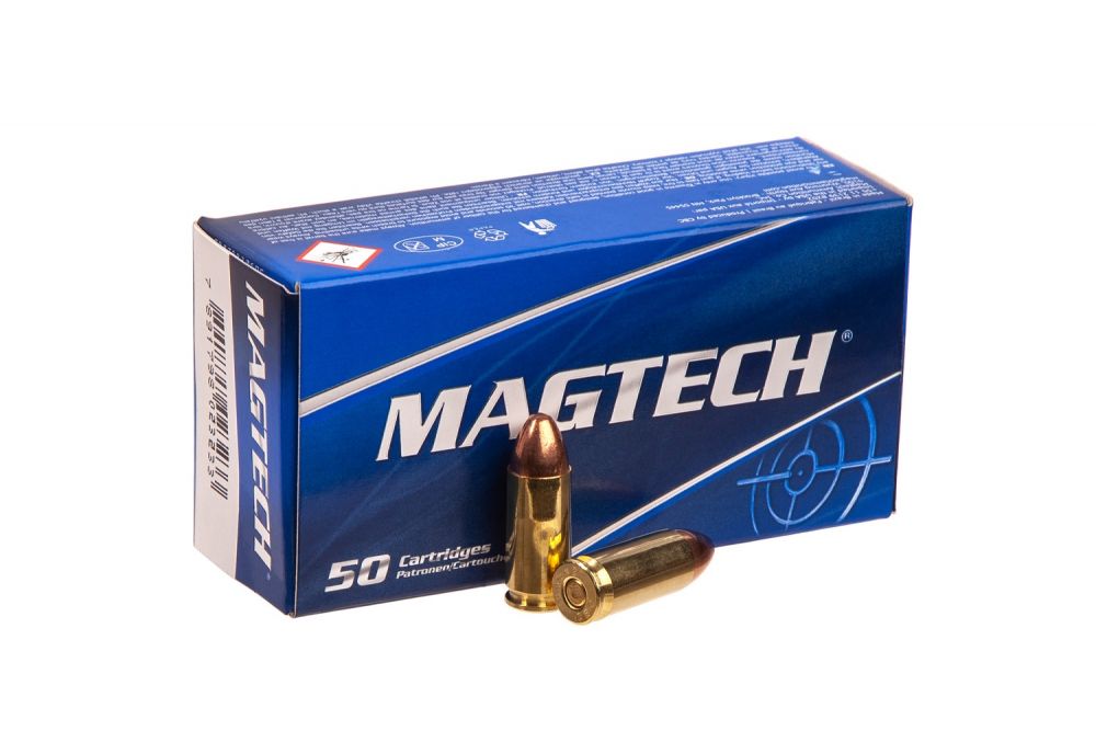 Патрон охотничий Magtech 9x21, 8гр (124GR), FMJ