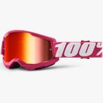 100% Strata2 Fletcher Mirror Red Lens, очки