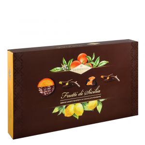 Ассорти цукатов в темном шоколаде Condorelli Frutti di Sicilia 320 г - Италия