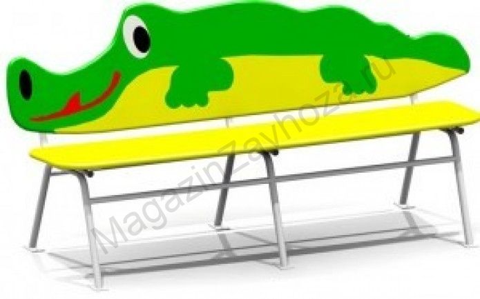 Скамья Детская Крокодил