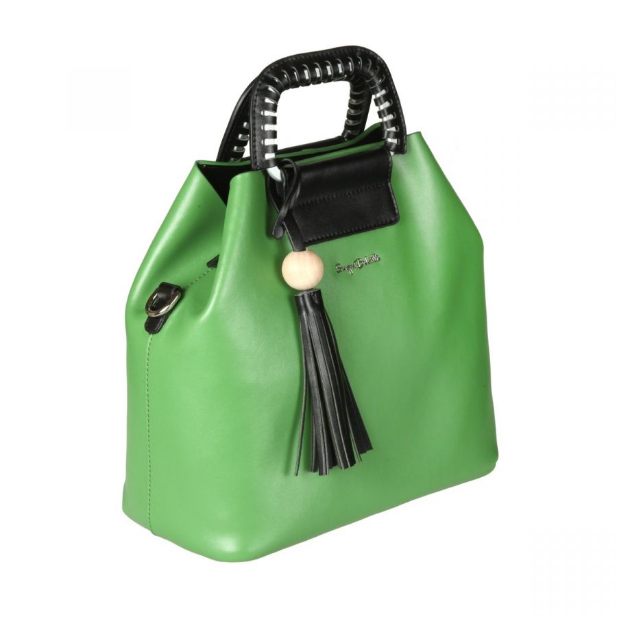 Сумка Sergio Belotti 306 apple green/black