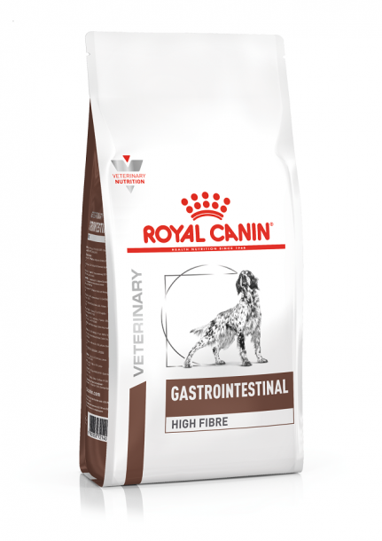Корм сухой ROYAL CANIN Gastrointestinal High Fibre  для собак при запоре, диарее, колите 2кг