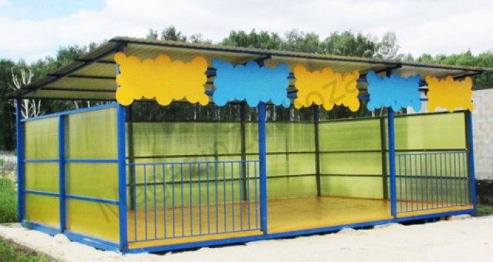 Теневой навес "Веранда" пластик