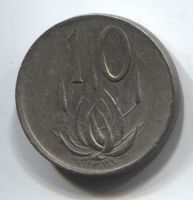 10 центов 1982 ЮАР