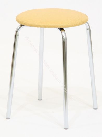 Табурет «Новинка» (Эмаль)/Кожзам Крокодил, Punto, Matrix