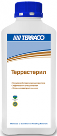 Раствор для Удаления Грибка и Плесени Terraco Terrasterill 1кг Биоцидный, Стерилизующий / Террако Террастерилл