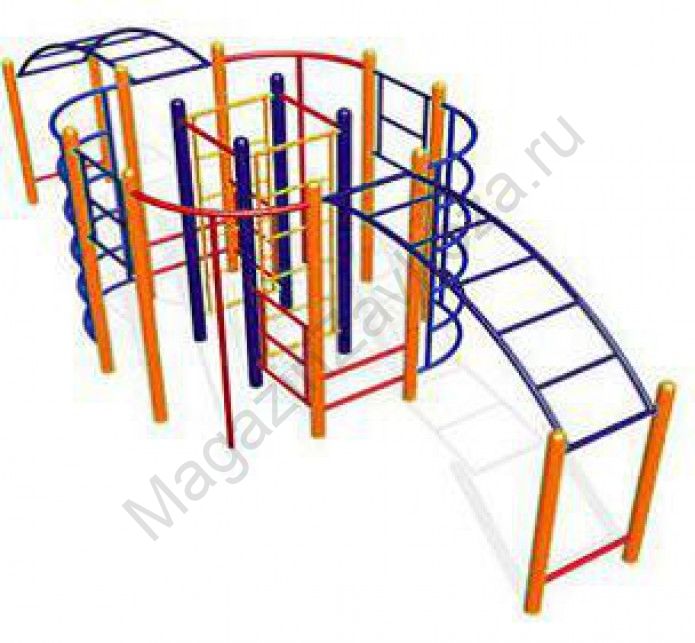 Спортивный комплекс с рукоходом