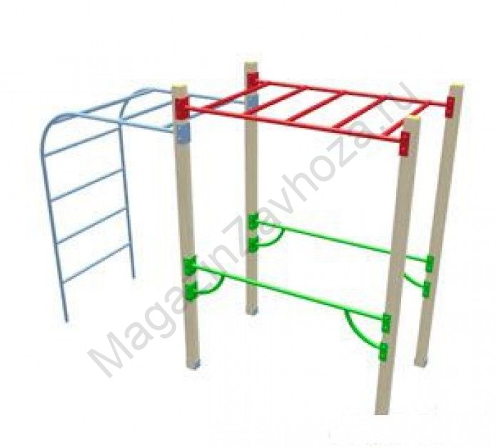 Спортивный комплекс с лестницой