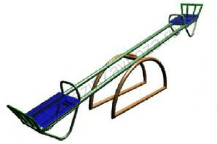 Качалка-балансир без амортизатора со спинкой