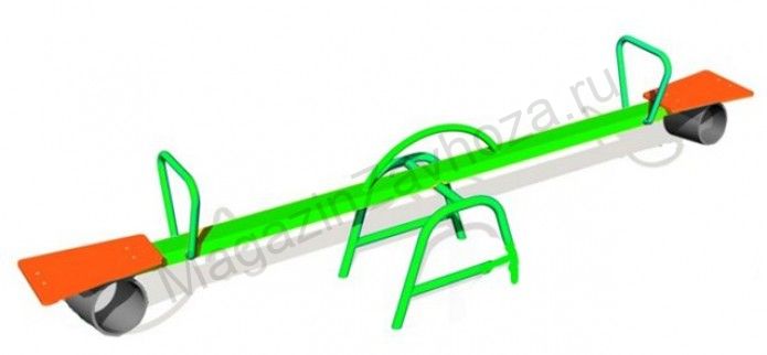 Качалка-балансир с амортизатором без спинки