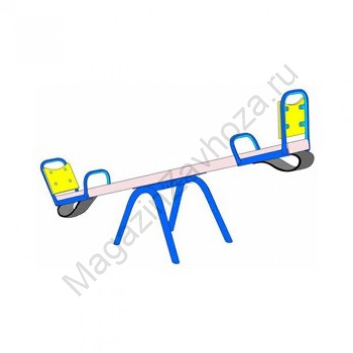 Качалка-балансир с амортизатором