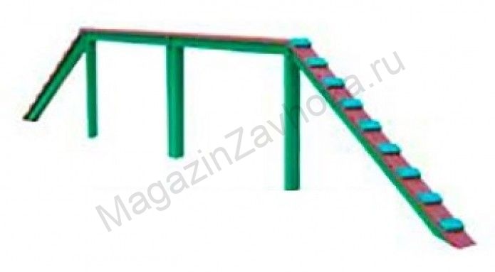 Бум-бревно с лестницей 2