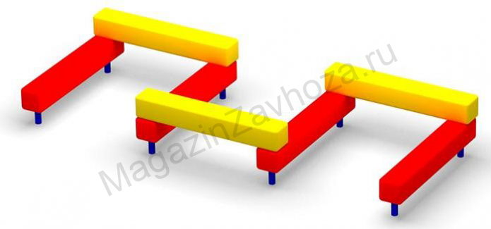Бум-бревно 3 секции