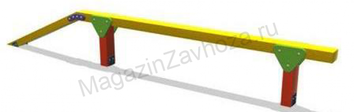 Бум-бревно с подъемом 2