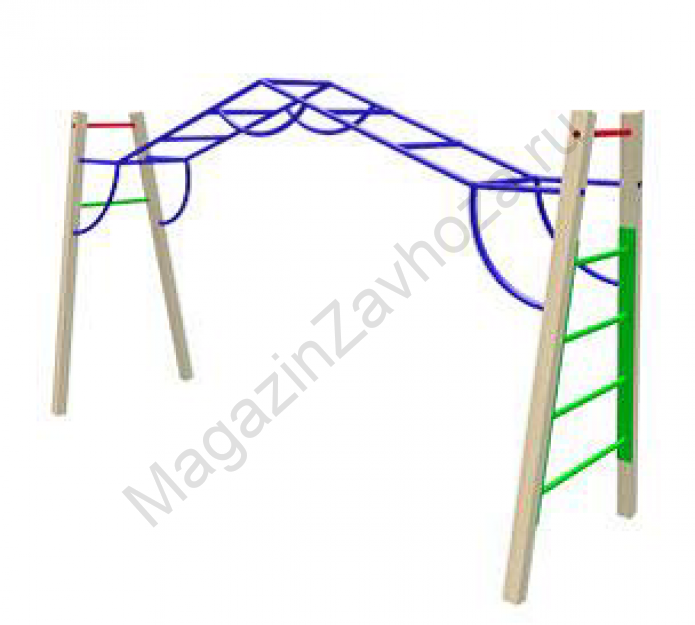 Рукоход угловой