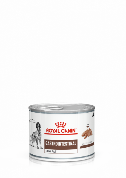 Консервы ROYAL CANIN GASTRO INTESTINAL LOW FAT диета для собак при при нарушении пищеварения низкокалорийная 200гр