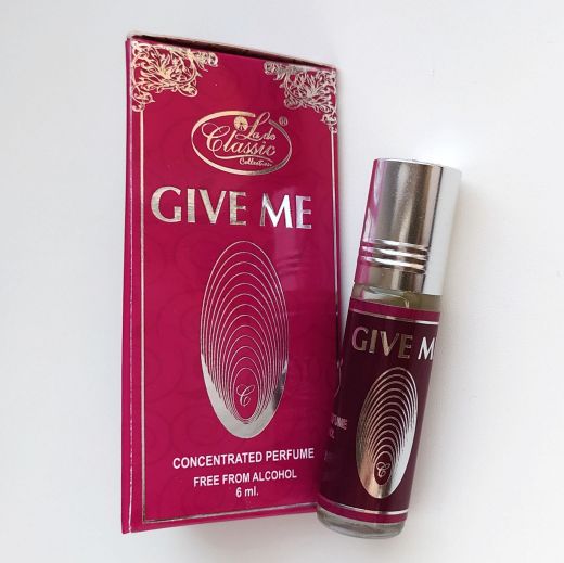 Арабские масляные духи Give me | Дай мне | 6 мл | La de Classic Collection | Женский
