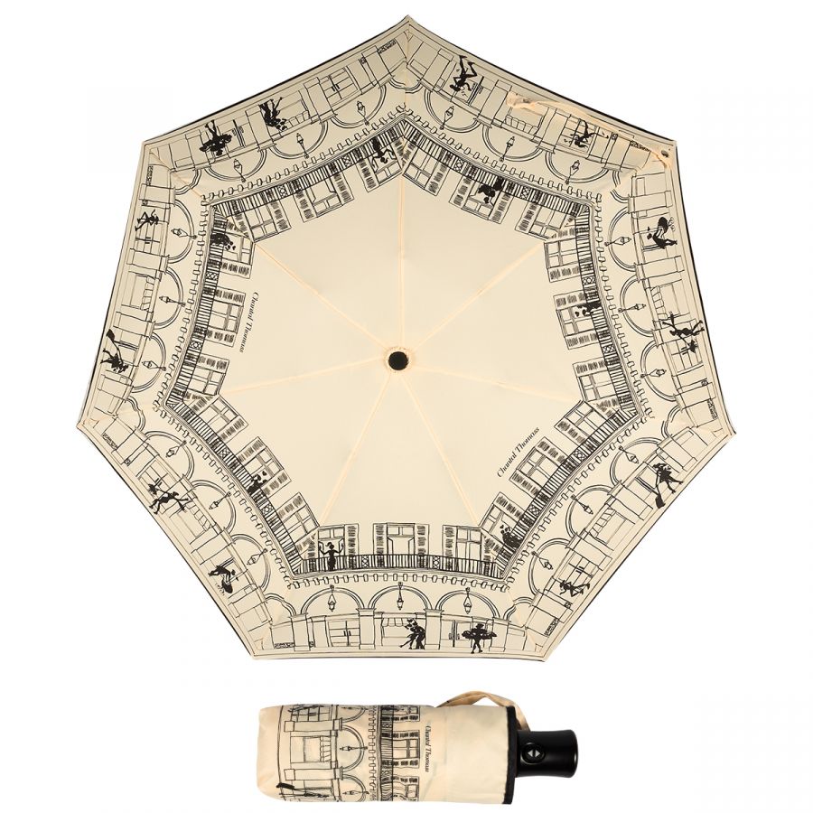 Зонт складной Chantal Thomass 409-OC Mini Paris Сrema