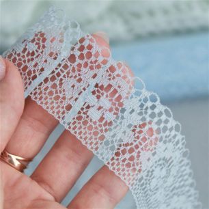 Кружево светло-голубое 3.7 см