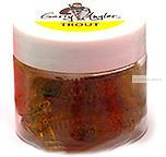 Мягкая приманка Garry Angler Larva 2'' Рыба 50 мм / 0,9 гр / упаковка 10 шт / цвет: Зеленый с блестками