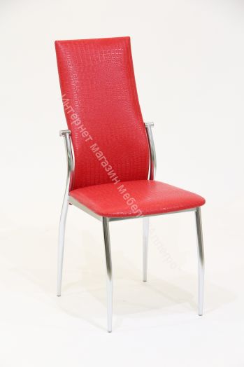 Стул «Комфорт Разборный» (Хром)/Кожзам Крокодил, Punto, Matrix