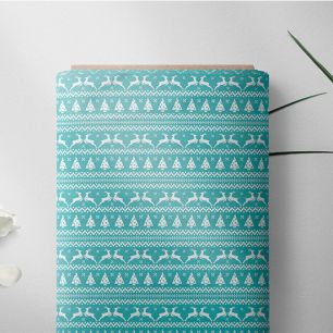 Хлопок Перкаль - Голубой сканди 25х75 limit