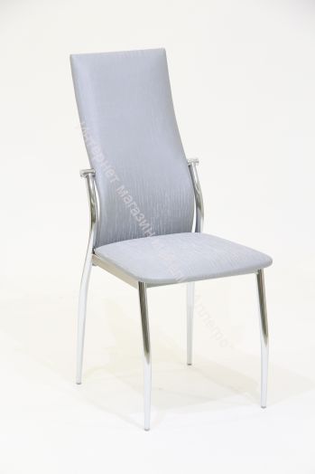 Стул «Комфорт Разборный» (Хром)/Ткань Искусственная замша, Микровелюр (Полинейлон)