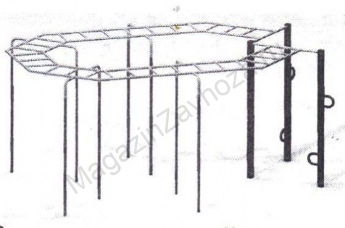 Рукоход 8-угольный