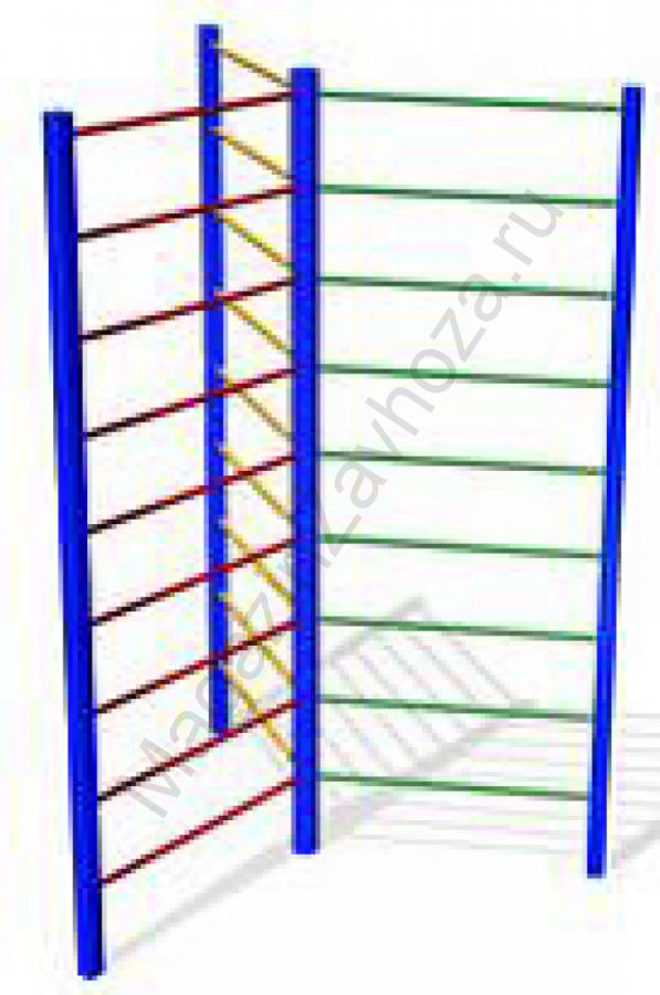 Шведская стенка 3 секции(звезда)