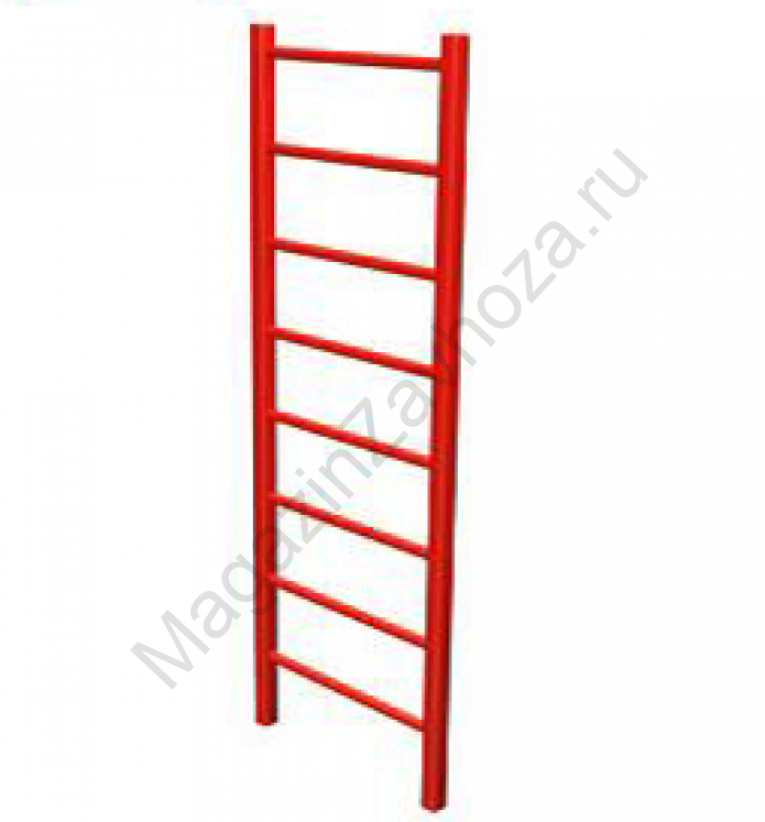 Шведская стенка красная