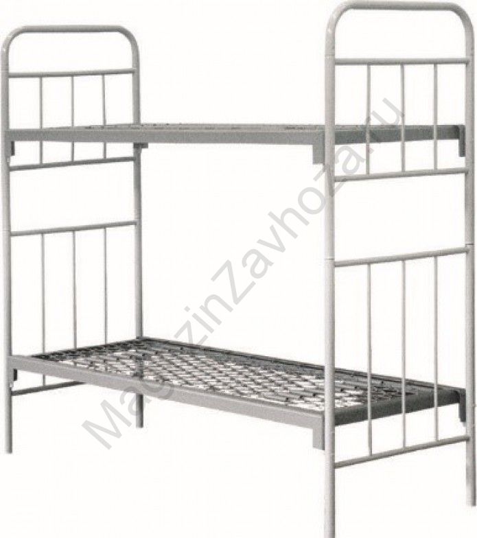 Кровать Двухъярусная с высокими спинками