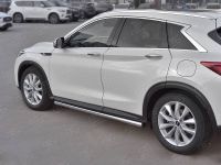 INFINITI QX50 2018- Пороги труба d63 (вариант 2) IQX5T-0030832