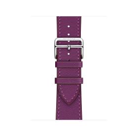 Ремешок Apple Watch Hermès Anémone Swift Leather Single Tour из кожи (для корпуса 40/41 мм)