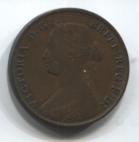 1 цент 1861 Нью Брансуик Канада
