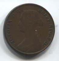1 цент 1861 Нью Брансуик Канада