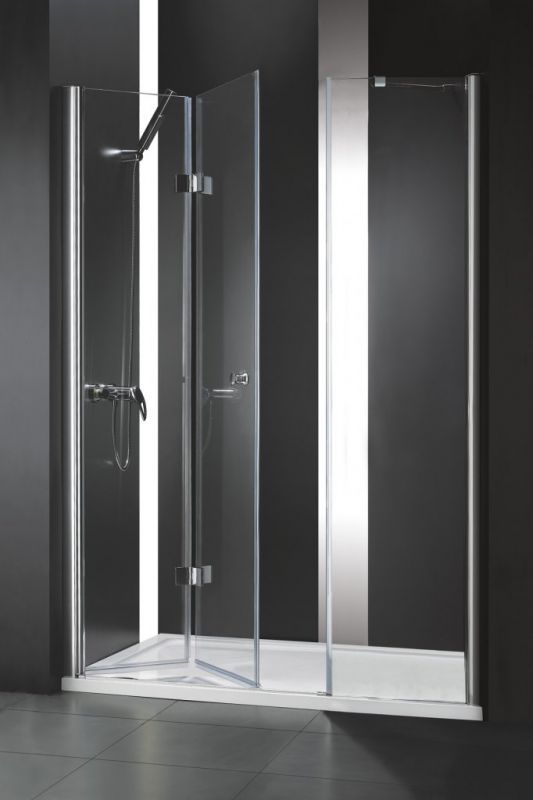 Душевая дверь в нишу Cezares ELENA-W-BS-13-40+45/45-C-Cr