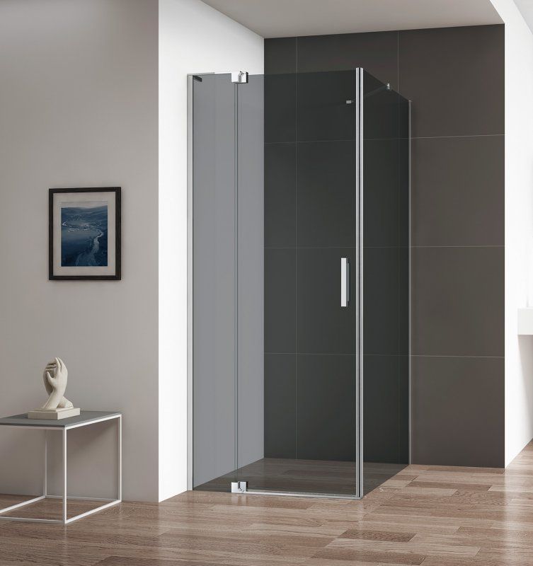 Душевой уголок Cezares SLIDER-AH-1-80-100/110-GRIGIO-Cr