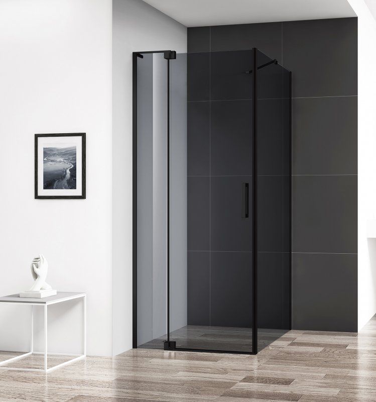 Душевой уголок Cezares SLIDER-AH-1-90-100/110-GRIGIO-NERO