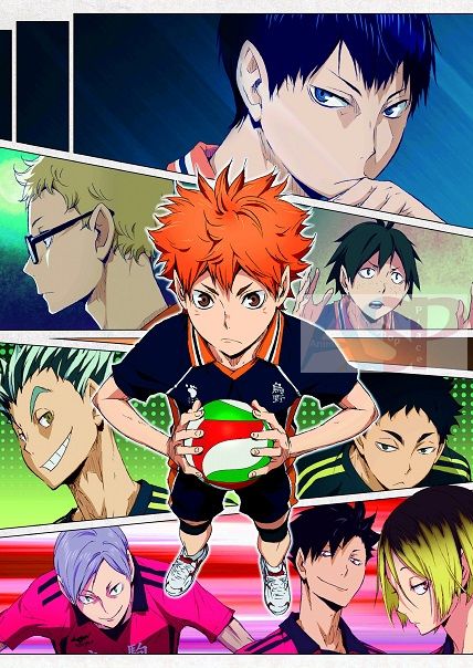 Плакат Haikyuu