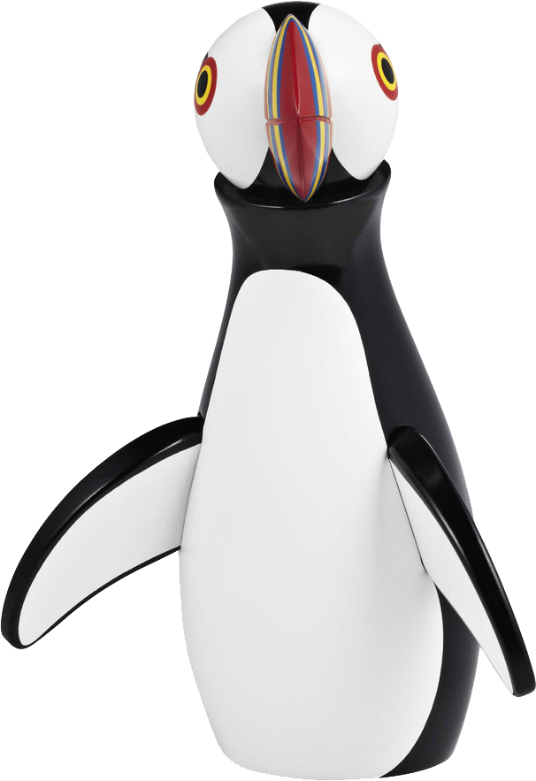 Деревянная фигурка Пингвин